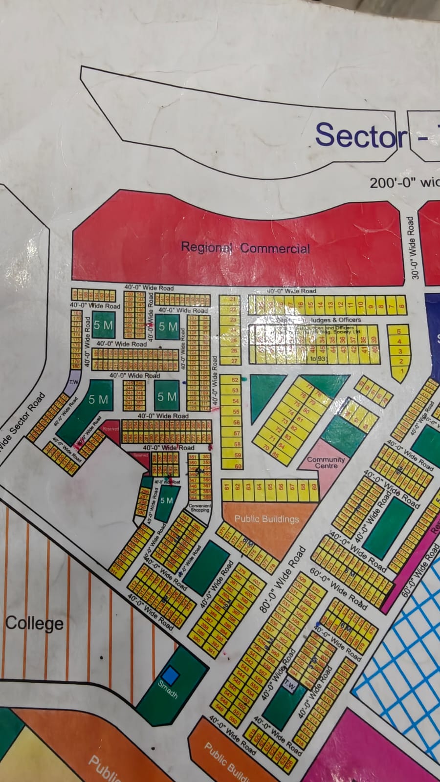 5 Marla Plot facing park in sector 77 Mohali