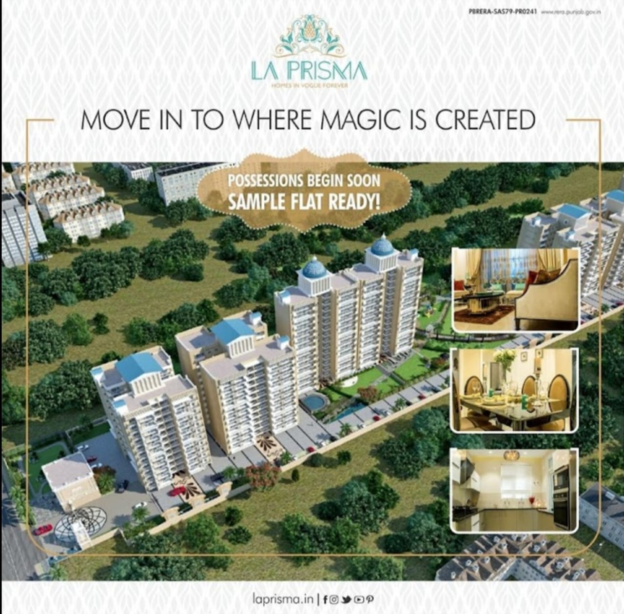 Ambika La Prisma Flat For Sale in Sector 66b, Mohali